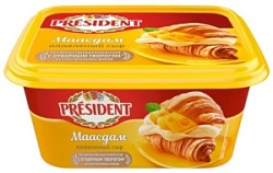 Сыр плавленный "Маасдам" President 45%, 400 гр