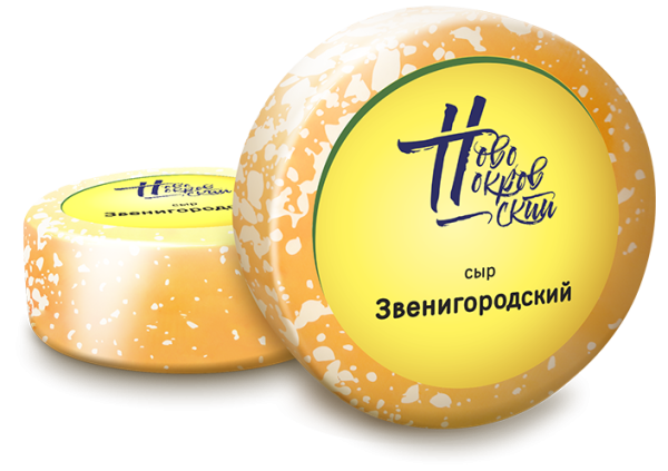 Сыр Новопокровский Звенигородский 55%, 1,7 кг