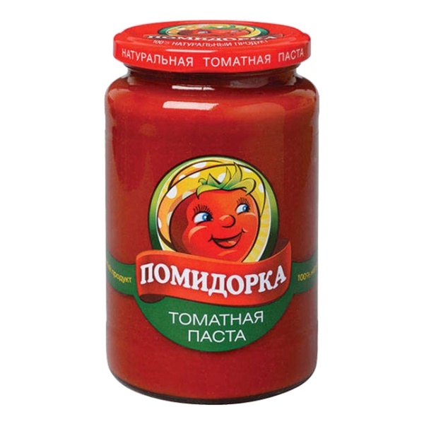 Паста томат.ст/б 480мл(6)  25-28% ГОСТ Помидорка /РФ/