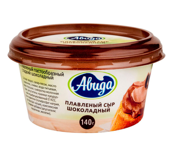 Сыр плавленый шоколадный Авида 30% ,140 г