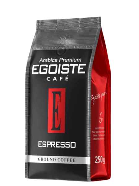Кофе зерновой Egoiste Espresso, 250 гр