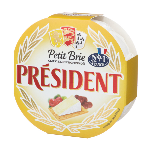 Сыр "Petit Brie" President 60%, 125 гр