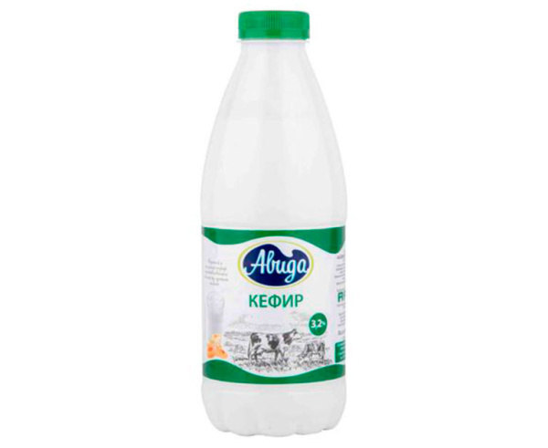 Кефир Авида 3,2%, 900 мл