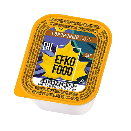 Соус Горчичный EFKO FOOD Spec., 25 г