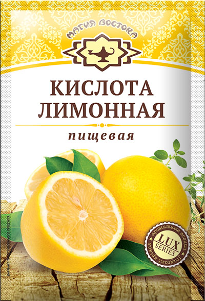 Кислота лимонная пищевая Магия Востока, 50 г