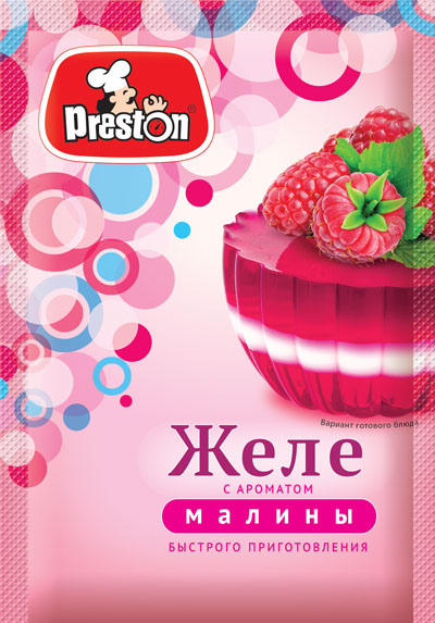 Желе Pr.Preston с ароматом малины, 50 гр