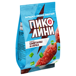 Колбаски с/к Пиколини со вкусом сметаны и лука Дымов, 50 г