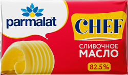 Масло сливочное Parmalat CHEF 82.5%, 180 гр