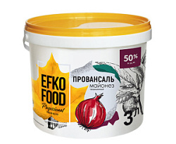 Майонез EFKO FOOD Professional 50%, 3 л.