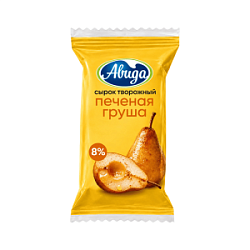 Сырок творожный Печеная груша Авида 8%, 100 г