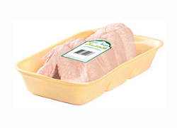 Крыло с кожей ЦБ лоток "Приосколье", 10 кг