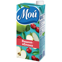 Нектар Вишня-Яблоко Мой, 950 мл