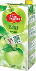 Сок Зелёное яблоко Сады Придонья, 2 л