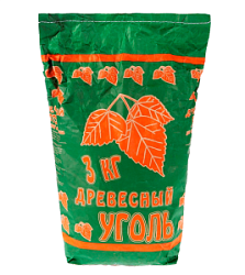 Древесный уголь фасованный, 3 кг