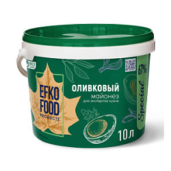 Майонез EFKO FOOD Оливковый Special 67%, 10 л