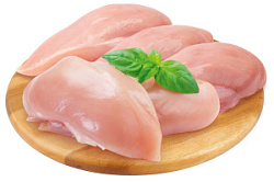 Филе грудки нарезанное ЦБ монолит "Ставропольская курица", 15 кг