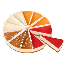 Чизкейк Классический Ассорти, 1,3 кг