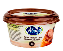 Сыр плавленный шоколадный Авида 30% ,140 гр