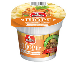 Пюре картофельное Pr.Preston с жаренным луком, 40 г