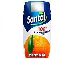 Сок Santal Апельсин, 200 мл