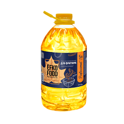 Масло подсолнечное для фритюра EFKO FOOD, 5 л