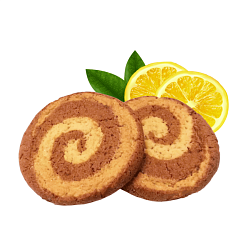 Печенье овсяное Домашнее с лимонным вкусом, 350 гр