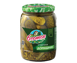 Огурчики домашние 6 соток, 720 мл (6/1)