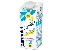 Молоко ультрапастеризованное Parmalat Comfort безлактозное 1,8%, 200 мл