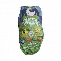 Тушка утки 1 сорт 2-2,2кг фирм. пакет (11-12кг)/Наша утяша/срок до 02.09.25	