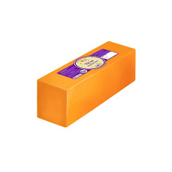 Продукт сычужный с ЗМЖ Юговской "Гауда", 50%, ≈3,8 кг