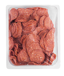 Колбаса в/к Салями для пиццы, нарезка, з/с, зам, 1000 г, HoReCa 