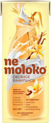 Nemoloko напиток овсяный ванильный, 200 мл