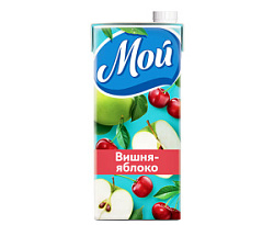 Нектар Мой Вишня/яблоко, 1,93 л