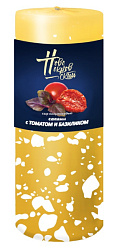 Сыр Новопокровский Салями с томатом и базиликом полутвердый  45%, 2 кг