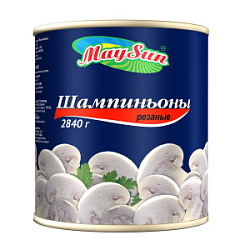 Шампиньоны резаные MaySun, 3,1 мл