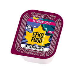 Соус Терияки EFKO FOOD Spec., 25 г