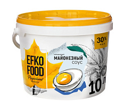 Соус майонезный EFKO FOOD 30%, 10 л.