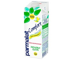 Молоко ультрапастеризованное Parmalat Comfort безлактозное 0,05%, 1 л