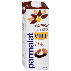 Сливки ультрапастеризованные Parmalat Chef 11%, 1 л