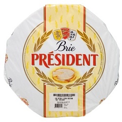 Сыр "Brie" President 60%, 2,7-3,2 кг