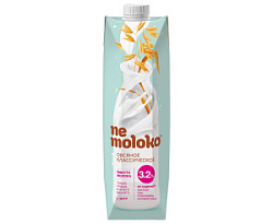 Напиток овсяный Nemoloko классический 3.2%, 1 л
