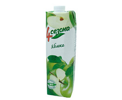 Нектар Яблочный 4 Сезона, 1 л