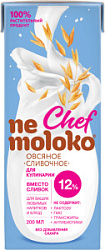 Nemoloko напиток овсяный сливочный, 200 мл