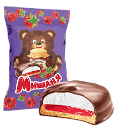 Десерт Мишаня с малиновым вареньем, 1 кг