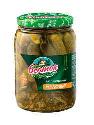 Корнишоны медовые 6 соток, 720 мл