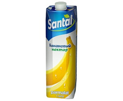 Нектар Банановый Santal, 1 л