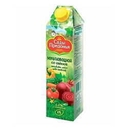 Сок Сады Придонья мультиовощной со свеклой, 1 л
