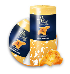 Сыр Новопокровский Салями с лисичками полутвердый 45%, 2 кг