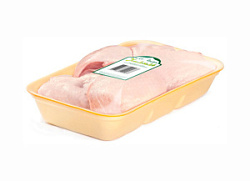 Бедро с кожей ЦБ лоток "Приосколье", 10 кг