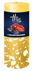 Сыр Новопокровский "Салями" с томатом и базиликом полутвердый  45%, 2 кг